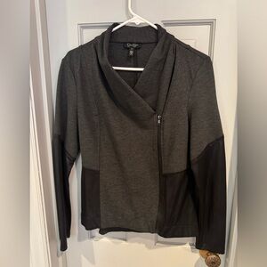 Jessica Simpson multi-fabric jacket. Size M